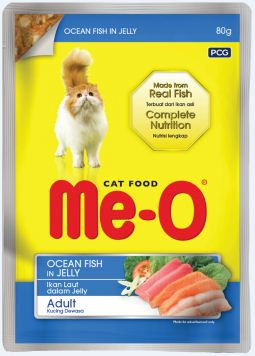 Me-O Pouch (Ocean Fish In Jelly)